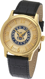 Navy Watch, Gold Plated Bulova #2