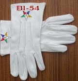 Eastern Star Masonic Gloves #3