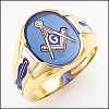 Blue Lodge Masonic Rings 1B