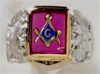 3rd Degree Blue Lodge Masonic Ring 10KT OR 14KT  Open or Solid Back #520