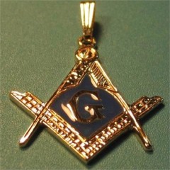 3rd Degree Blue Lodge Pendant 10KT or 14KT Gold #704A