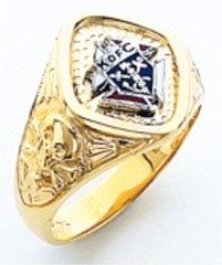 Knights of Columbus Rings,3rd Degree,Harvey & Otis,10KT or 14KT Gold, Open or Solid Back  #304