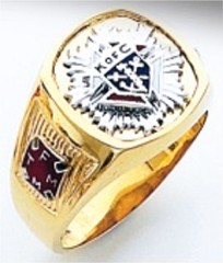 Harvey & Otis,Knights of Columbus Rings,3rd Degree,10KT or 14KT Gold, Open or Solid Back  #305