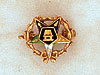 Eastern Star Pins & Charms 10Kt Yellow Gold #16