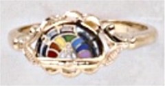 Rainbow Girl 10KT or 14KT Gold #54