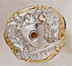 Scottish Rite Rings 10KT or 14KT Gold Open or Solid Back #1144