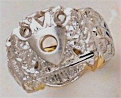 Scottish Rite Rings 10KT or 14KT Gold Open or Solid Back #1145