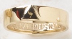 Scottish Rite Rings, 14th Degree, 10KT or 14KT White or Yellow Gold #1111ab