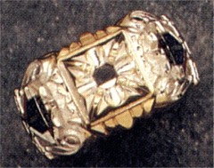 Knights of Columbus Ring 10KT or 14Kt  Gold Open or Closed  Back #49