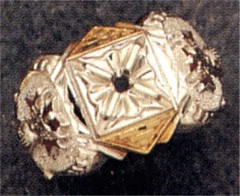 Knights of Columbus Ring 10KT  or 14KT Gold Open or Closed Back #50